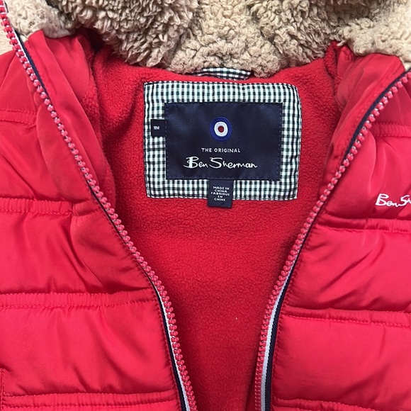 Ben Sherman 18M toddler coat gently loved in good condition - Picture 3 of 7